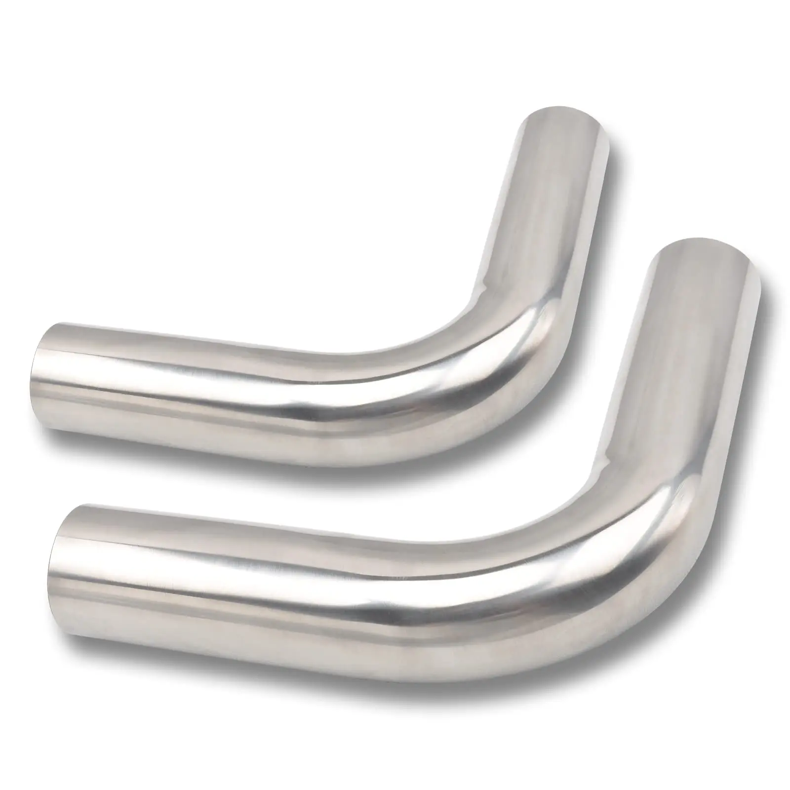 Factory Custom 8pcs 3 Inch DIY Straight U Bend Stainless Mild Steel Exhaust Pipe Kit