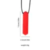 Anneau de dentition en pierres précieuses [rouge]