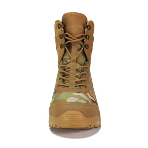 Hanagal Factory OBM ODM Custom Wholesale Coyote Leather Muck Boots Hunting Boots Waterproof for Men