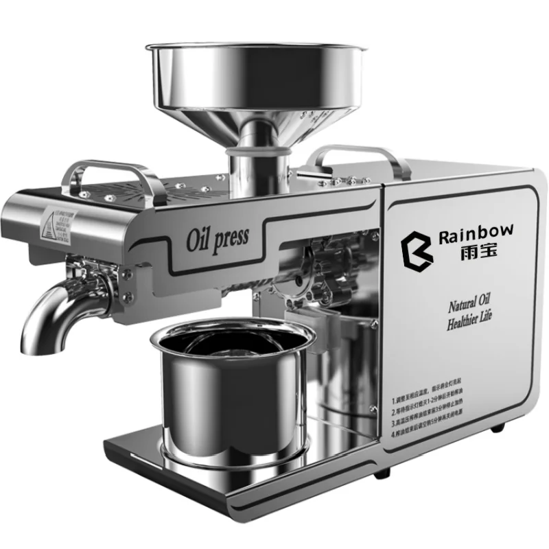 Мини-Масляный Пресс машина автоматическая Масляный Китай бытовой