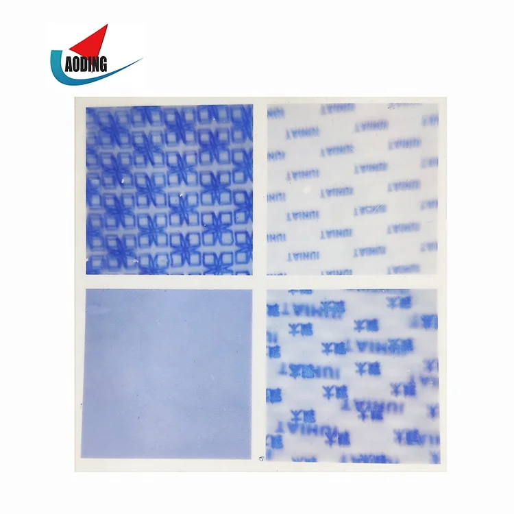 Customized Private PET 3D Motion Stickers Holographic Anti Counterfeit Label Stickers Adhesive Lenticular Security Tags