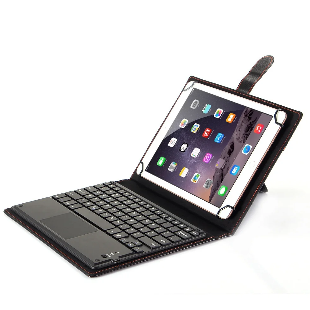 Universal Keyboard Leather Case For Ipad Ipad Air 4 Air 5 Ipad 9th Generation Bluetooth Keyboard Pu Leather Case Laudtec