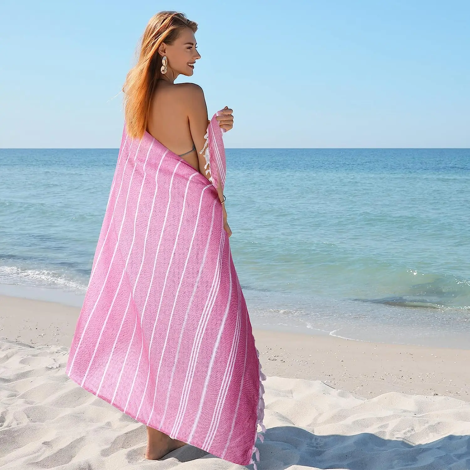 100 Cotton Quick Drying Beach Extra Large Turkish Beach Towel Oversized For Adults Ts Beach 