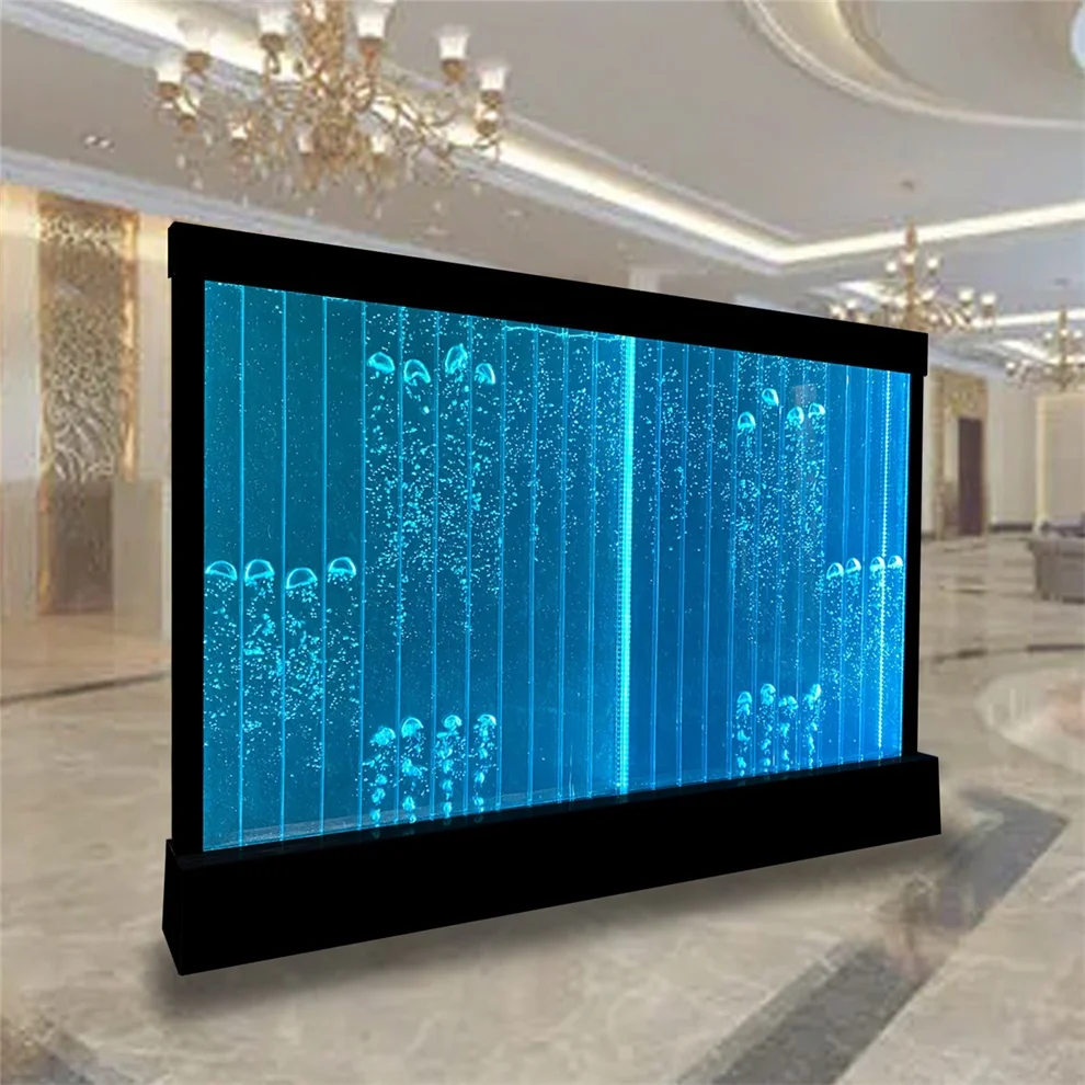 Acrylic Water Bubble Wall  Led Water Bubble Decoration Wall Digital Water Bubble Panel