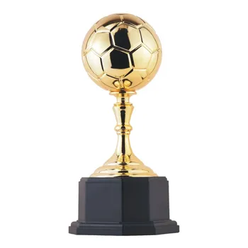 Quality metal football cup trophy champion league football trophy award gold ball from China manufacturer