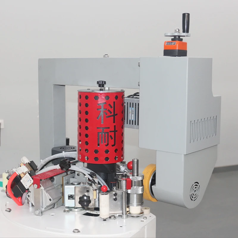 Pur Edge Banding Machine Manual Wood Veneer Automatic Pvc Curve Edge Banding Machine with Trimmer Furniture