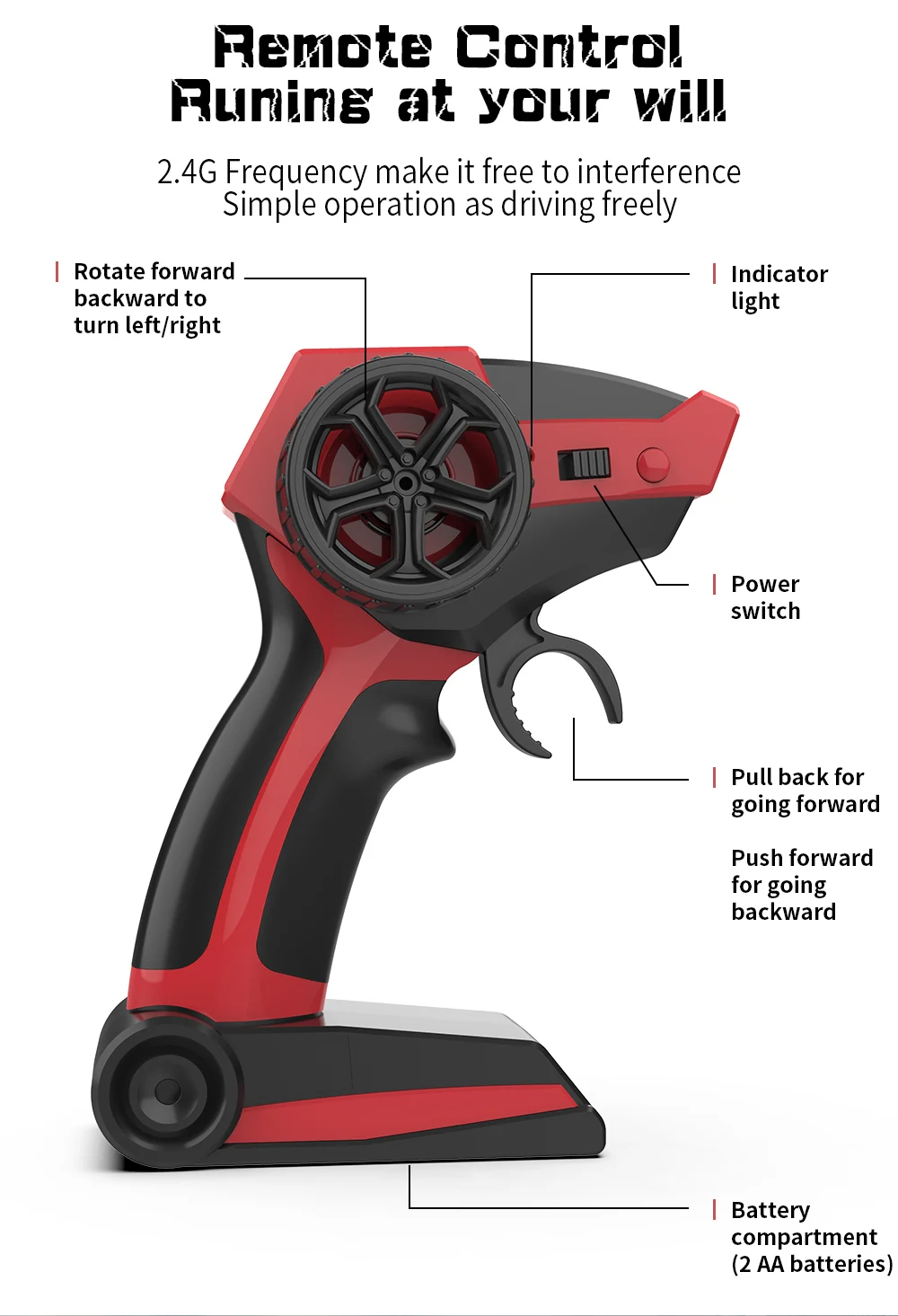 Wholesale JJRC Q105 Buggy Car 1:18 High Speed Cars 15km/h 2.4Ghz Double Motors Drive Climbing RC Off Road Drift Vehicle Toy