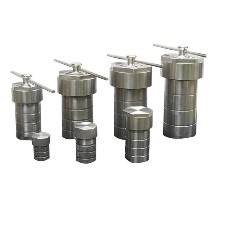 High Pressure Melting Hydrothermal Synthesis PTFE Lined Reactor Teflon-Lined Stainless Steel Autoclave 100ml