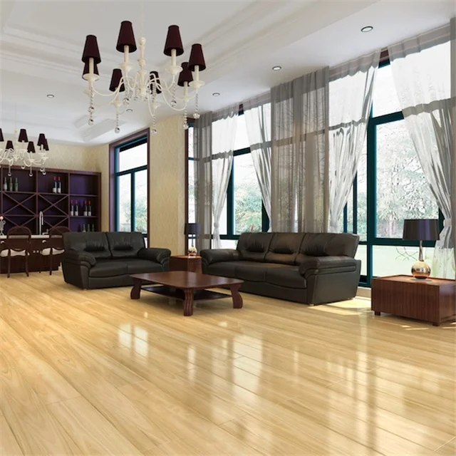 Embossed Logo  Iso9001 High Glossy AC3 Laminate Parquet Flooring Underlay