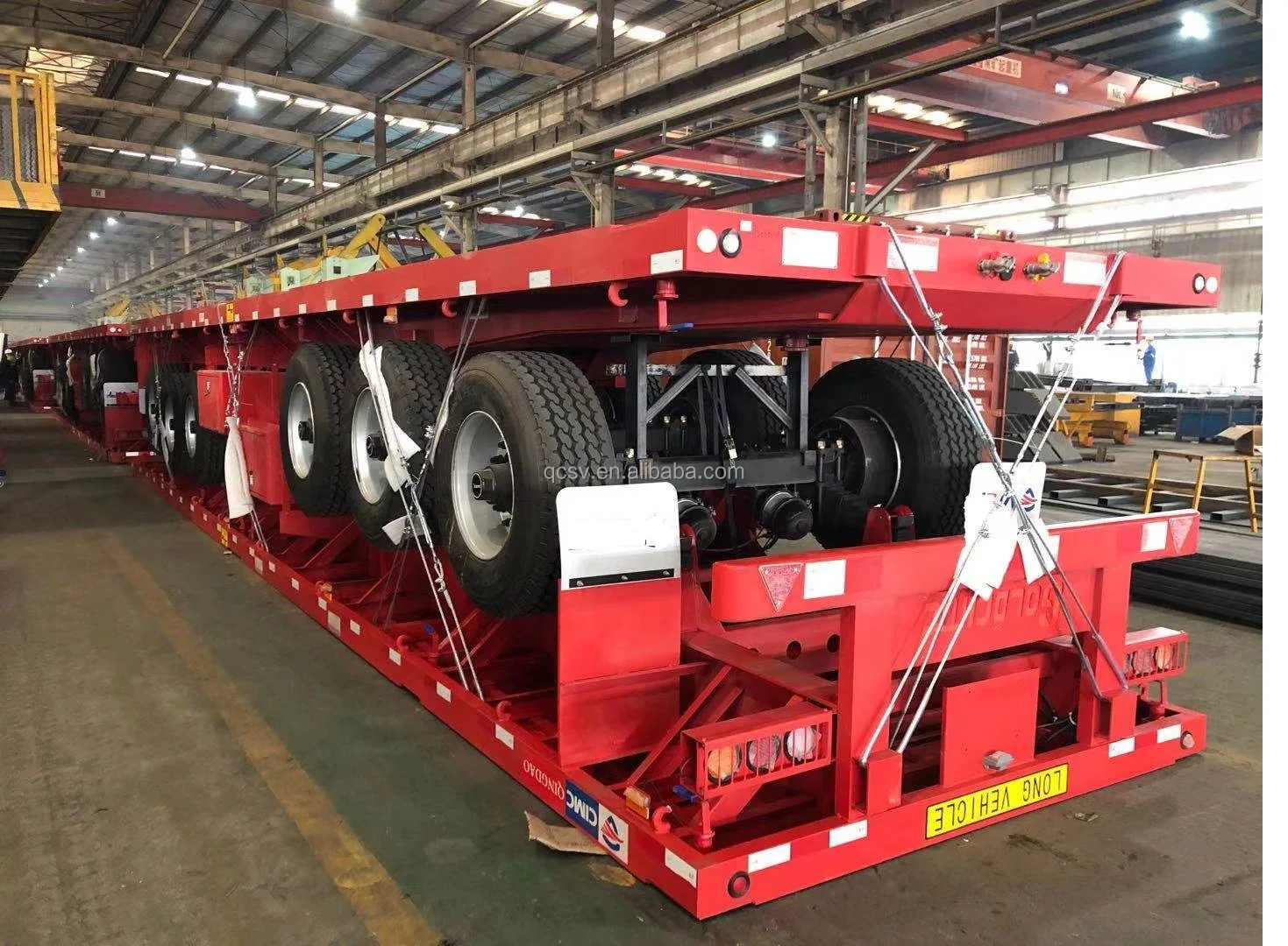 Cimc Qingdao Port Trailer/spreader Trailer Buy Cimc Vict Port