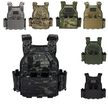 New combat vest 6094 quick detachable light laser cut tactical vest Assault Gear Loadout Modular Plate Carrier Black CP