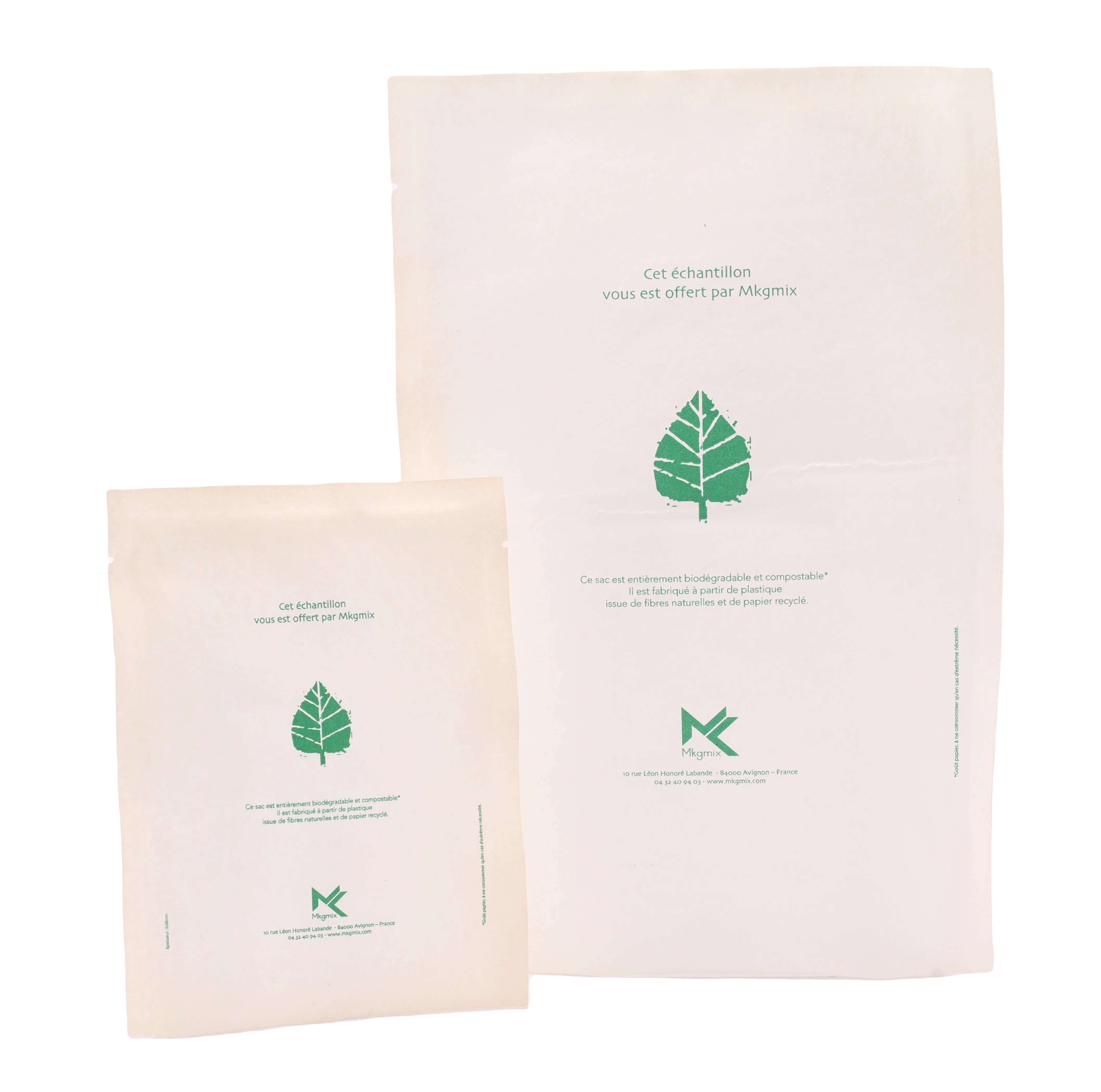 Custom Printed 35g Matte Plastic Pouch Packaging Three Side Seal Pouch For Food Biodegradable Packing bags