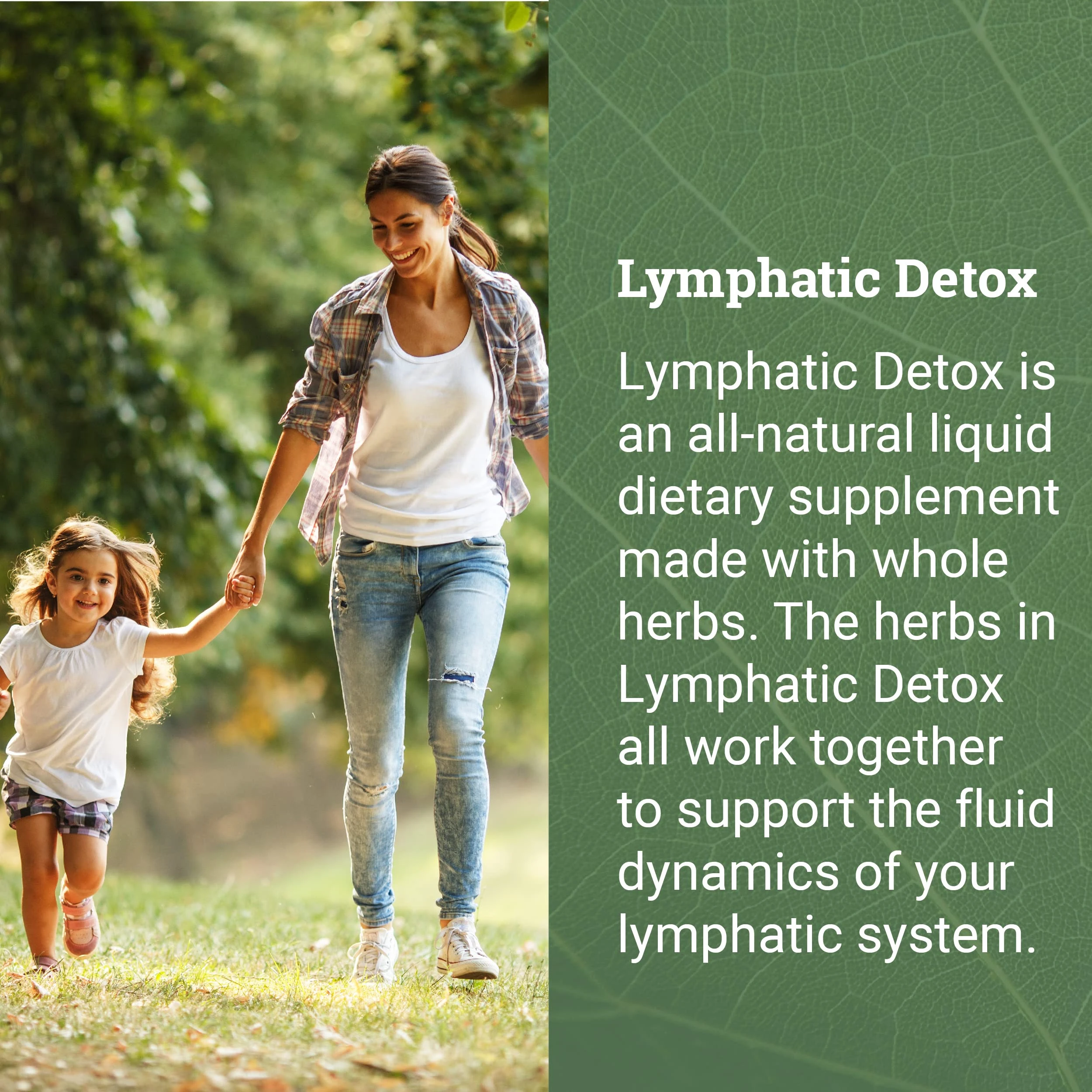 Lymphatic Drainage Liquid Drops Lymph Cleanse Detox Supplement With