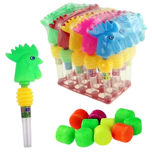 Hot Selling Plastic Funny Colorful Cock Toy Candy Toy Factory