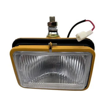 Excavator H4 Halogen Lamp square lamp H4 Iron Halogen Head Lights Universal multi-model 24V Iron HeadLight Iron Lamp