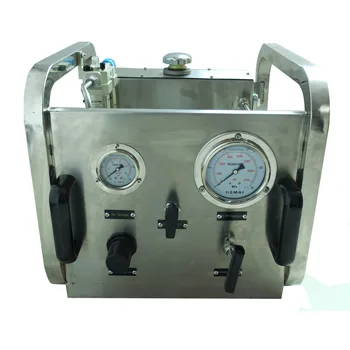 USUN Model:USAH 80-3200 Bar Compact Movable air driven hydraulic pressure testing pump equipment