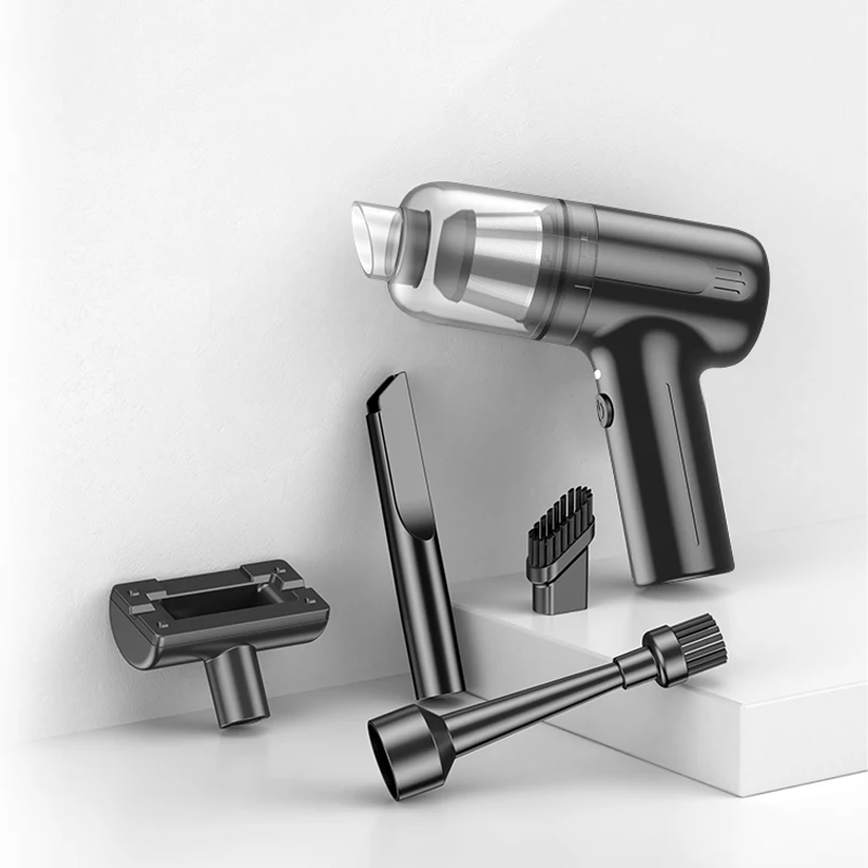 Мощный беспроводной автомобильный пылесос 11000 Па бесщеточный портативный перезаряжаемый