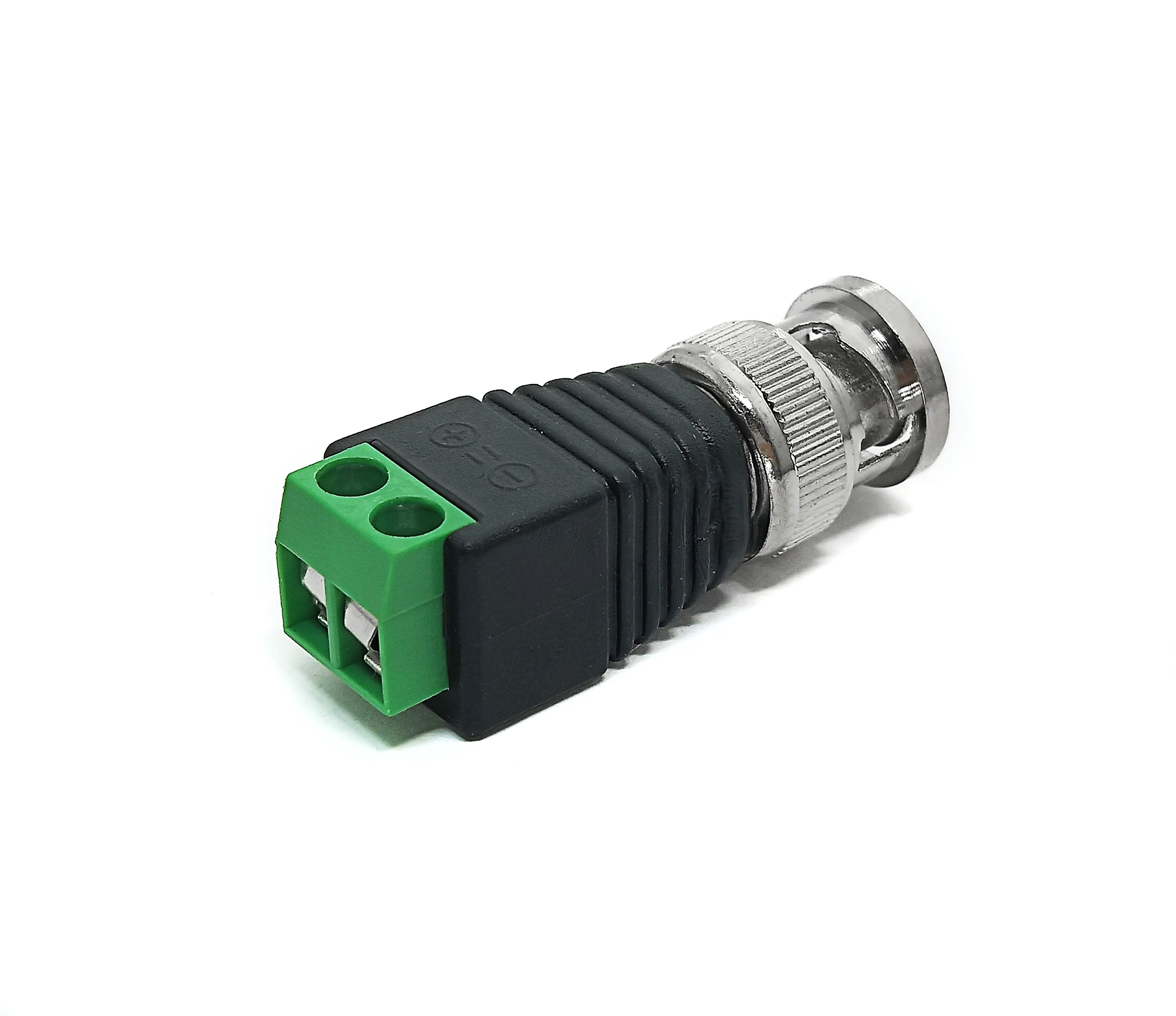 HD Video Balun BNC male DC Power Plug Connector For DVR NVR GL details