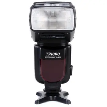 Triopo Tr-950  Mini Photogrpahy Photo Studio Speed Manual Universal Mount Slave Flash Speedlite for D7100 D7000 D5100 detail image