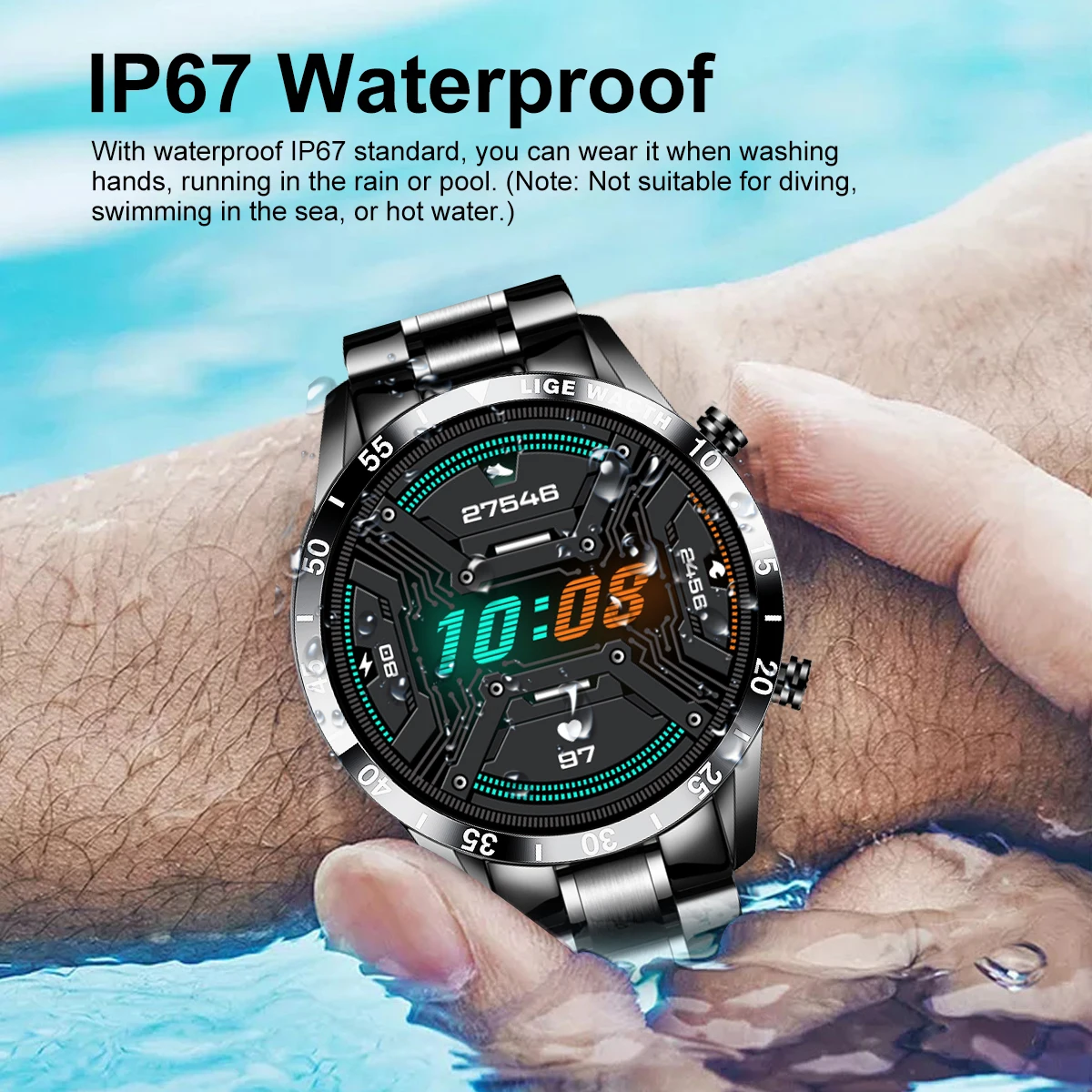 Fitness Tracker Non Water Resistant Watch Fitness Tracker No Phone