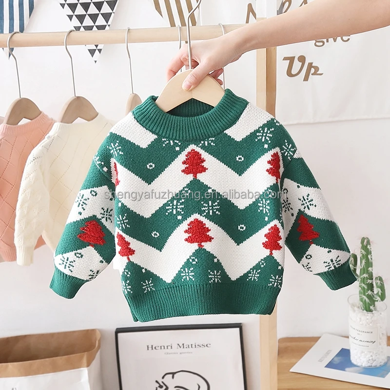 Wholesale Good Quality Children's Sweaters New Design Kids Sweater Clothes Fashion Long Sleeve Cartoon Knit Sweaters