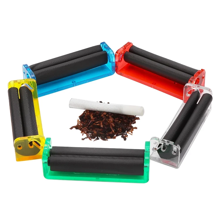 78mm Manual Portable Cigarette Rolling Machine Tobacco Injector Smoking