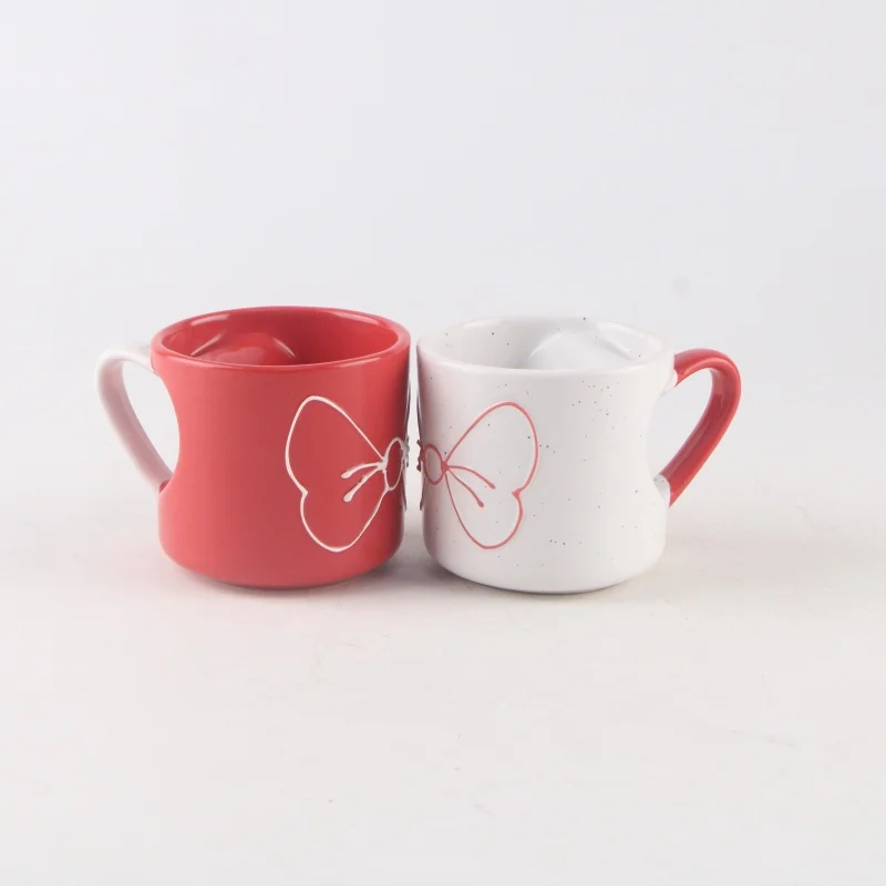 Ceramic Love Cup Frosted Mug with Matte Color Heat Transfer Sublimation for Coffee for Giveaways Holiday Gifts, Party Drinks Mug