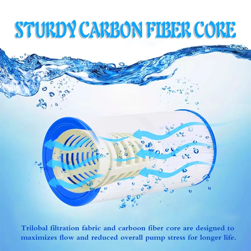 10 Micron Reusable Swimming Pool Filter Cartridge for Industrial Water Purifiers and Water Desalination