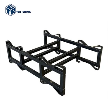 Customizable Steel Wine Barrel Rack Powder Coating for Winery Cellar Secure Storage Stackable Racks Cargo & Storage Equipment