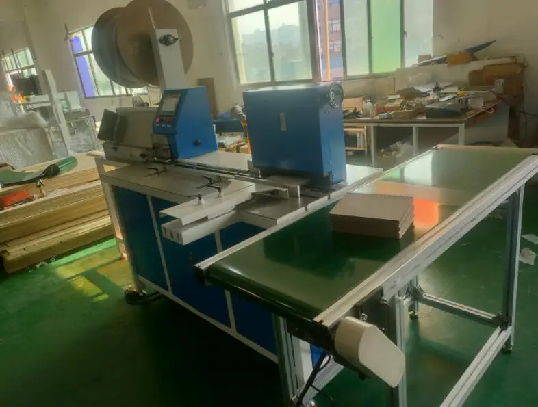 Higheficieency Auto Spiral Wire Spring Binding Machine For Notebook