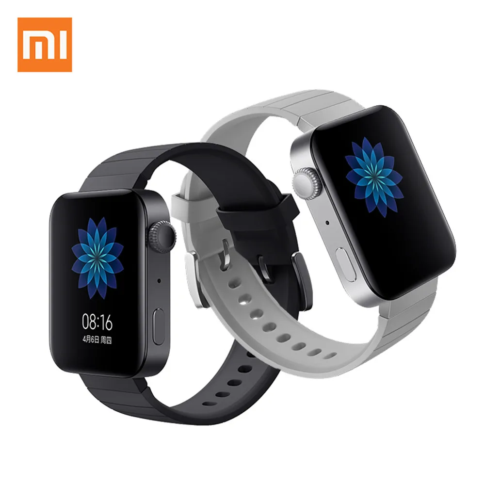 Gøre en indsats justere Mærkelig Source Xiaomi Mi Watch GPS NFC WIFI ESIM Phone Call Bracelet Android Smart  Wristwatch Sport Fitness Heart Rate Monitor Track on m.alibaba.com