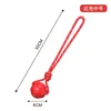 Boule en corde rouge 6cm