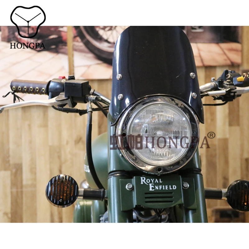 windshield for royal enfield classic