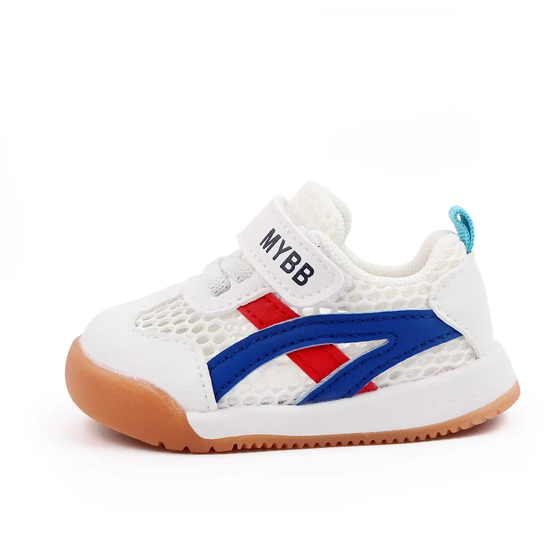 Hot Selling Summer Baby Toddler Prewalker Unisex Shoes Single Layer Mesh Design factory