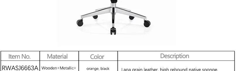 Hot selling chair office furniture executive chair luxury office student training chair leather