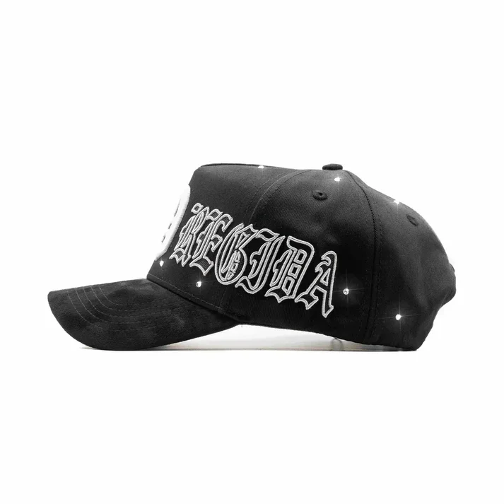 Custom Suede Embroidery Logo Hats - 5-Panel Baseball Caps