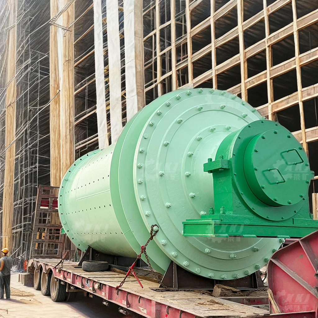 High Output 20-80 T/h Rod Mill for Sand Making Steel Rod Grinding Engine Motor Large Finished round-for Mine Mill Operations