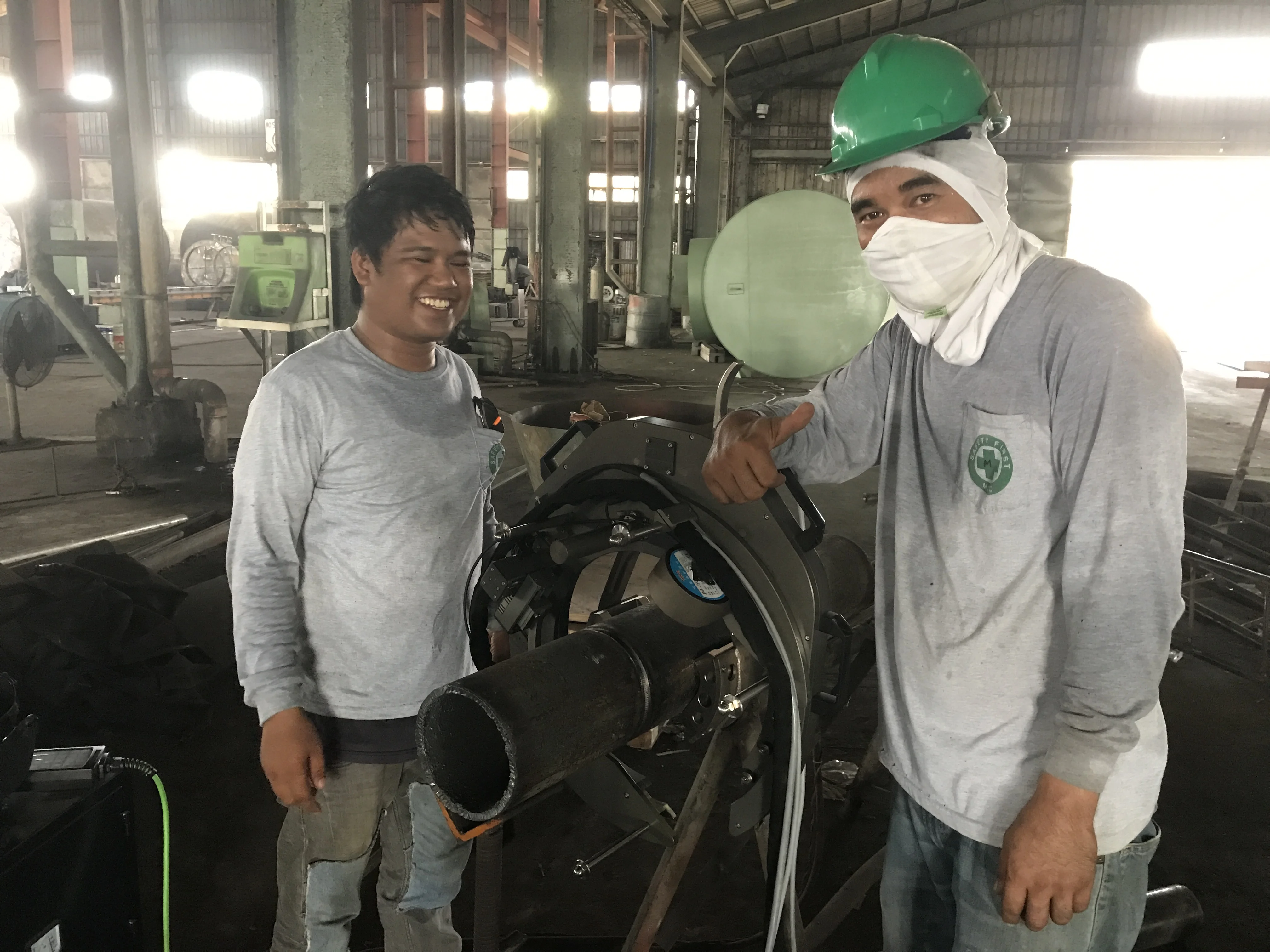 Open Type TOA320 Orbital Pipe to Pipe Weld Head with TIG Welding Powersource IOrbital5000 for Oil and Gas Pipeline Installation