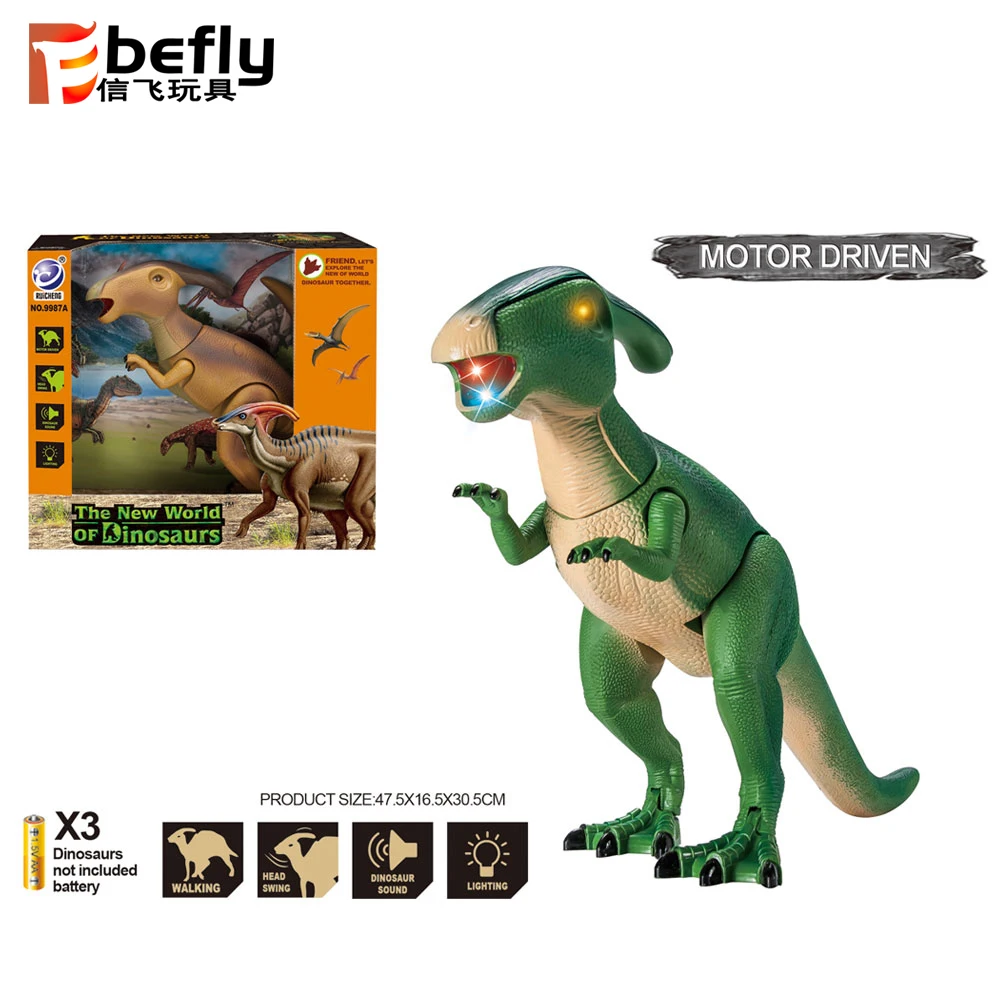 Battery best sale dinosaur toy