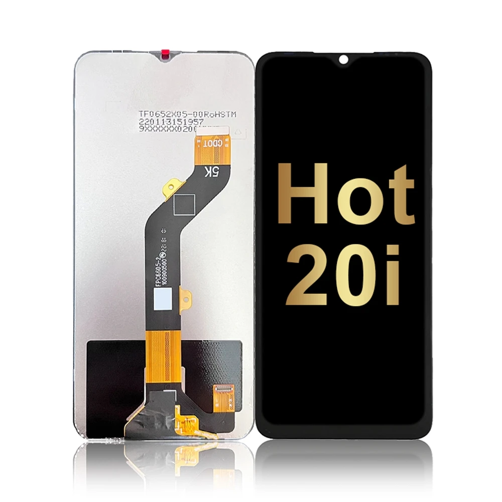 Tela LCD e conjunto completo de digitalizador para Infinix Hot 20i