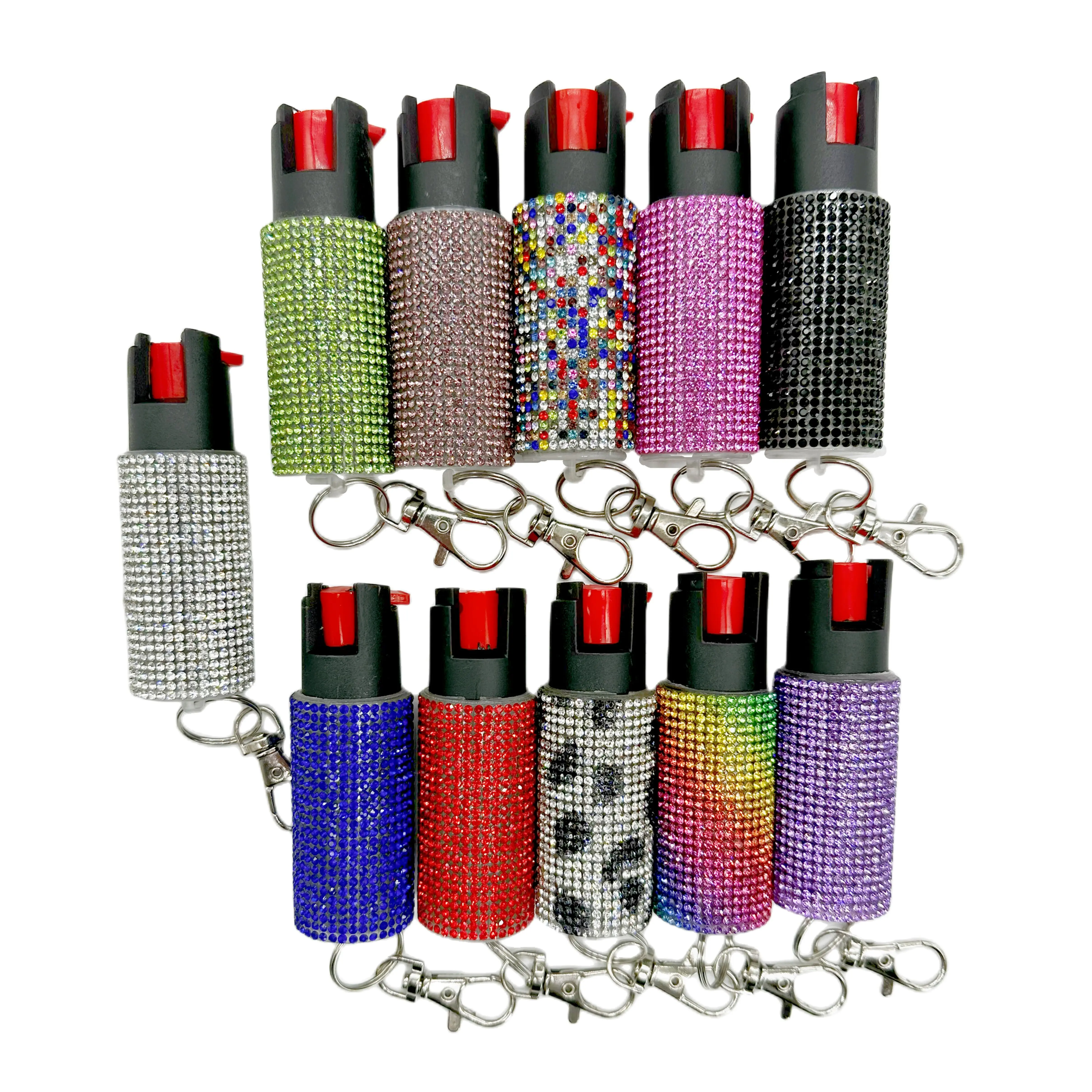 Wholesale Self Defense Keychain Set Tool Accessories Plastic Bottle ...