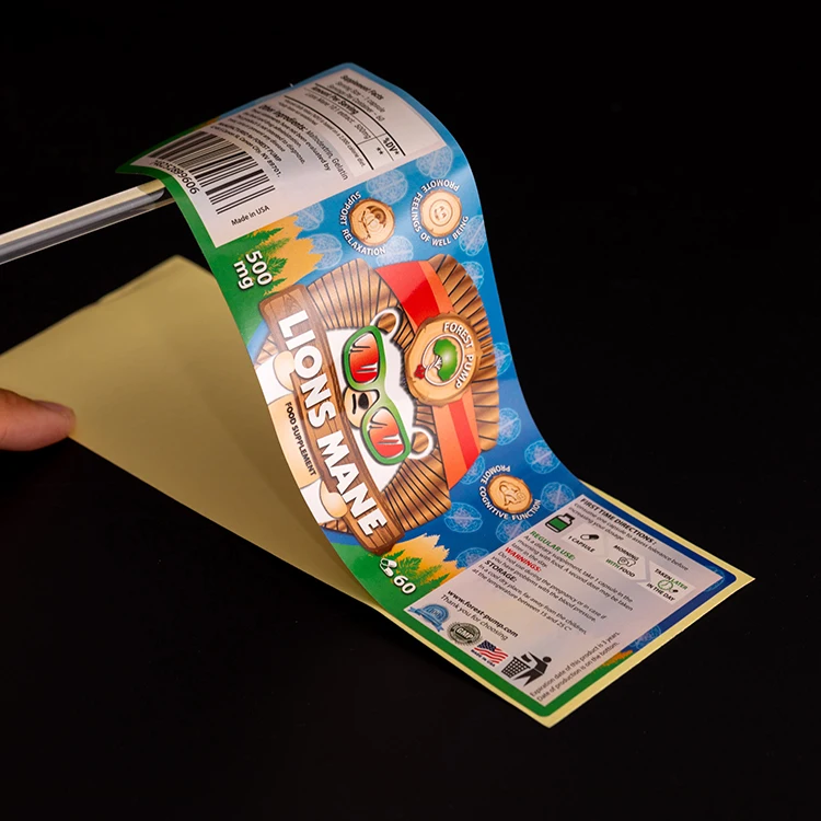 product custom uv printing waterproof  vinyl product packaging stickers sheet maker design color logo bottle packaging label stickers-3