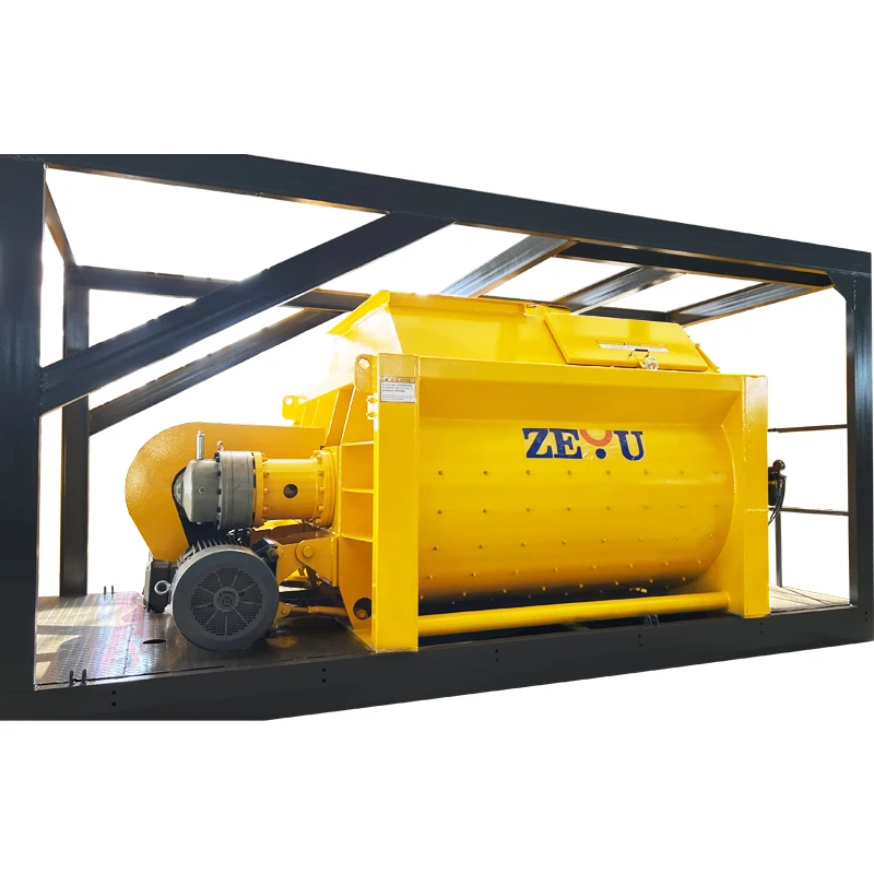 Twin Shaft and Planetary Type JS500 Concrete Mixer Machine