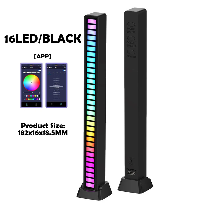 Rgb Ambient Interior Lights Car Acrylic Led Light Band Music Color Type