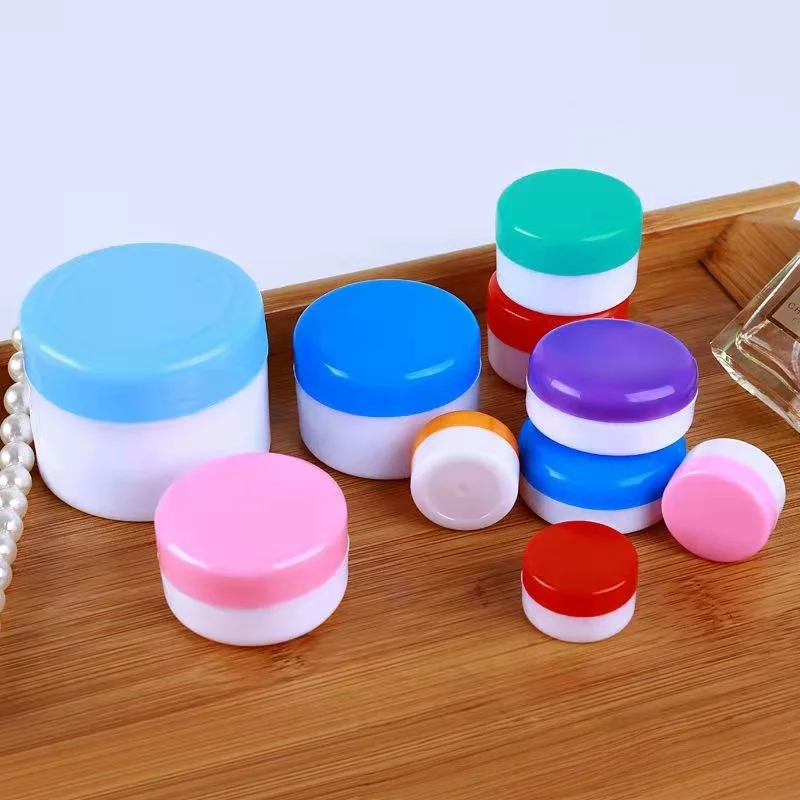 Set 30 Barattoli Trasparenti In Plastica Con Coperchio 250ml – Contenitori Vuoti Per Cosmetici E Viaggio