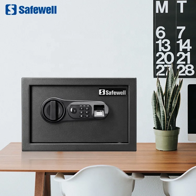 Safewell F0902S Security Fingerprint Lock Safe for Home & Office