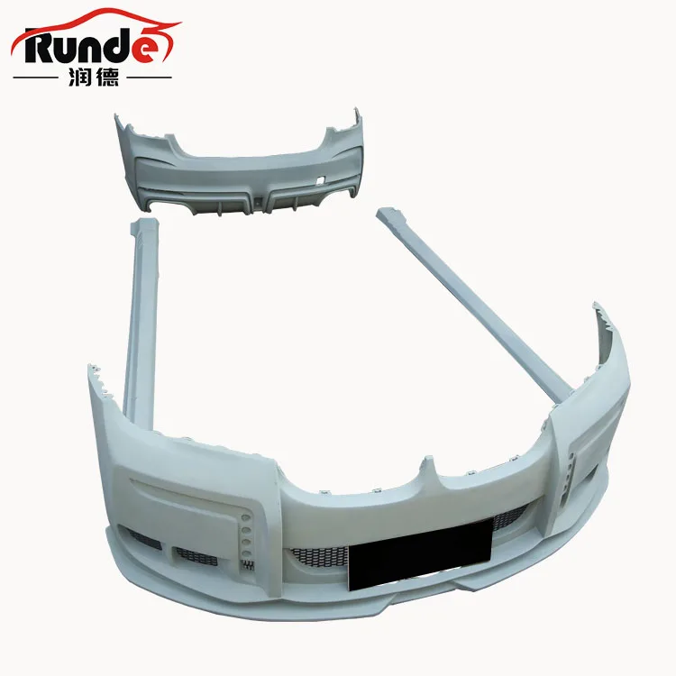 RD WD Style FRP Material Wide Body Kits Front Rear Bumper Side Skirts for BMW 7 Series G11 G12 Body Kit
