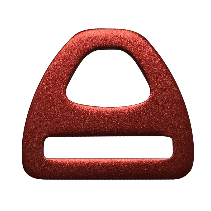 Алюминиевое треугольное d-образное кольцо для ошейника для собак, 15 мм, 20 мм, 25 мм, 38 мм, 45 мм