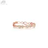 18K Solid Rose Gold