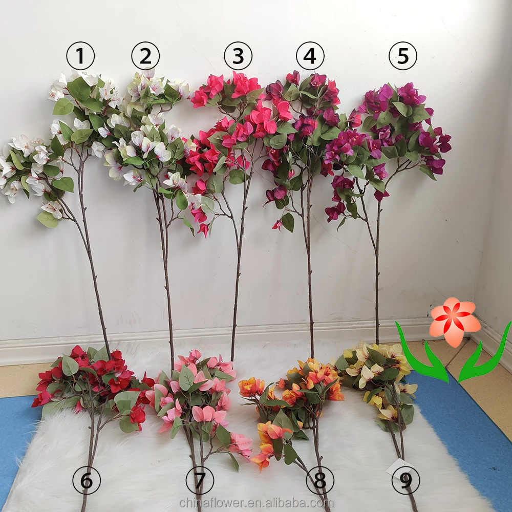 Fc0124 Amazon Artificial Bougainvillea Silk Flowers Hanging For Home  Wedding Decoration Bougainvillea - Buy Artificial Bougainvillea Silk  Flowers,Bougainvillea Plant,Artificial Flowers Product on 